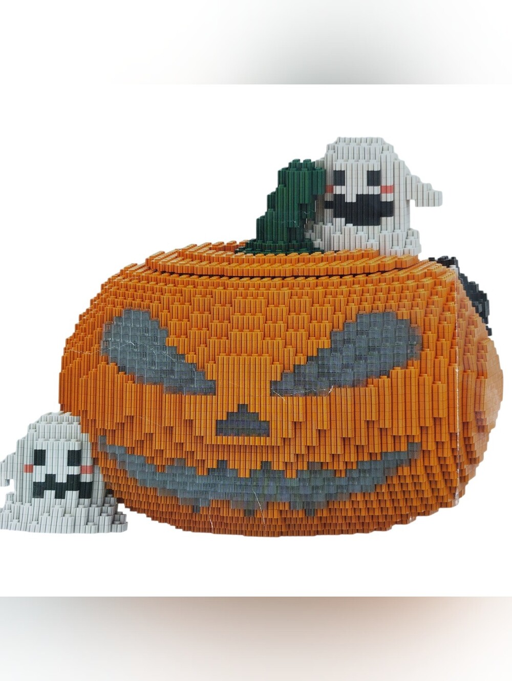 MPIN Building Micro Blocks Model Kit Pumpkin Ghosts Jack-O-Lantern 4000+ Pcs NEW
